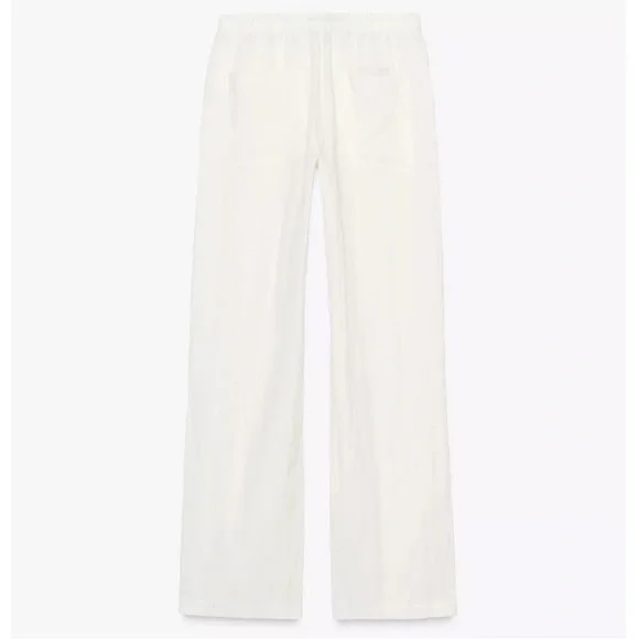 Straight Leg Drawstring Pants - Picture 2 of 3